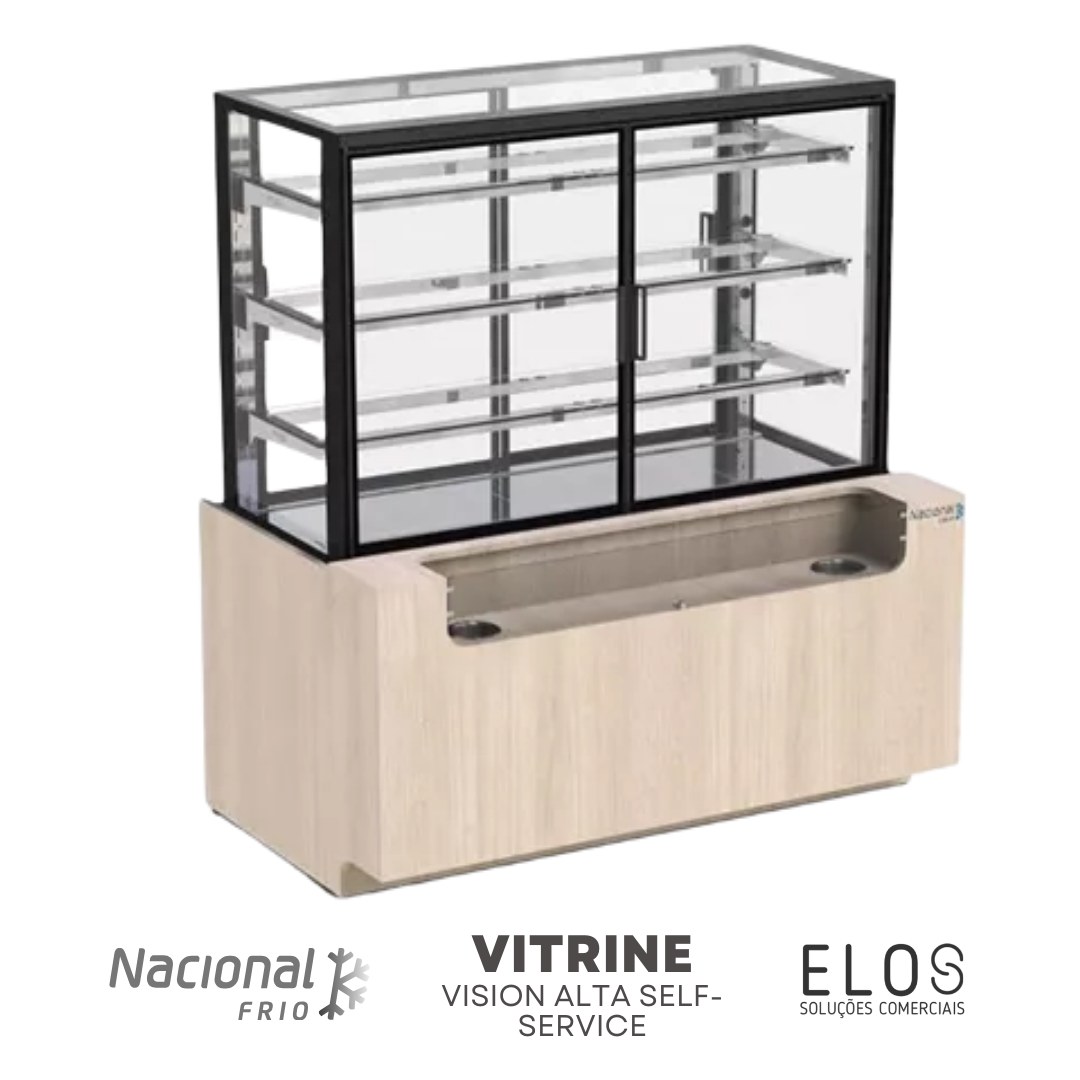 Vitrine Vision Alta Self-Service
